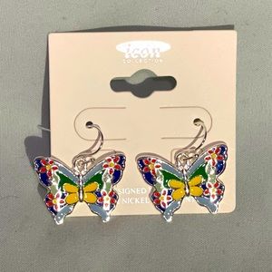 Colorful Butterfly Earrings